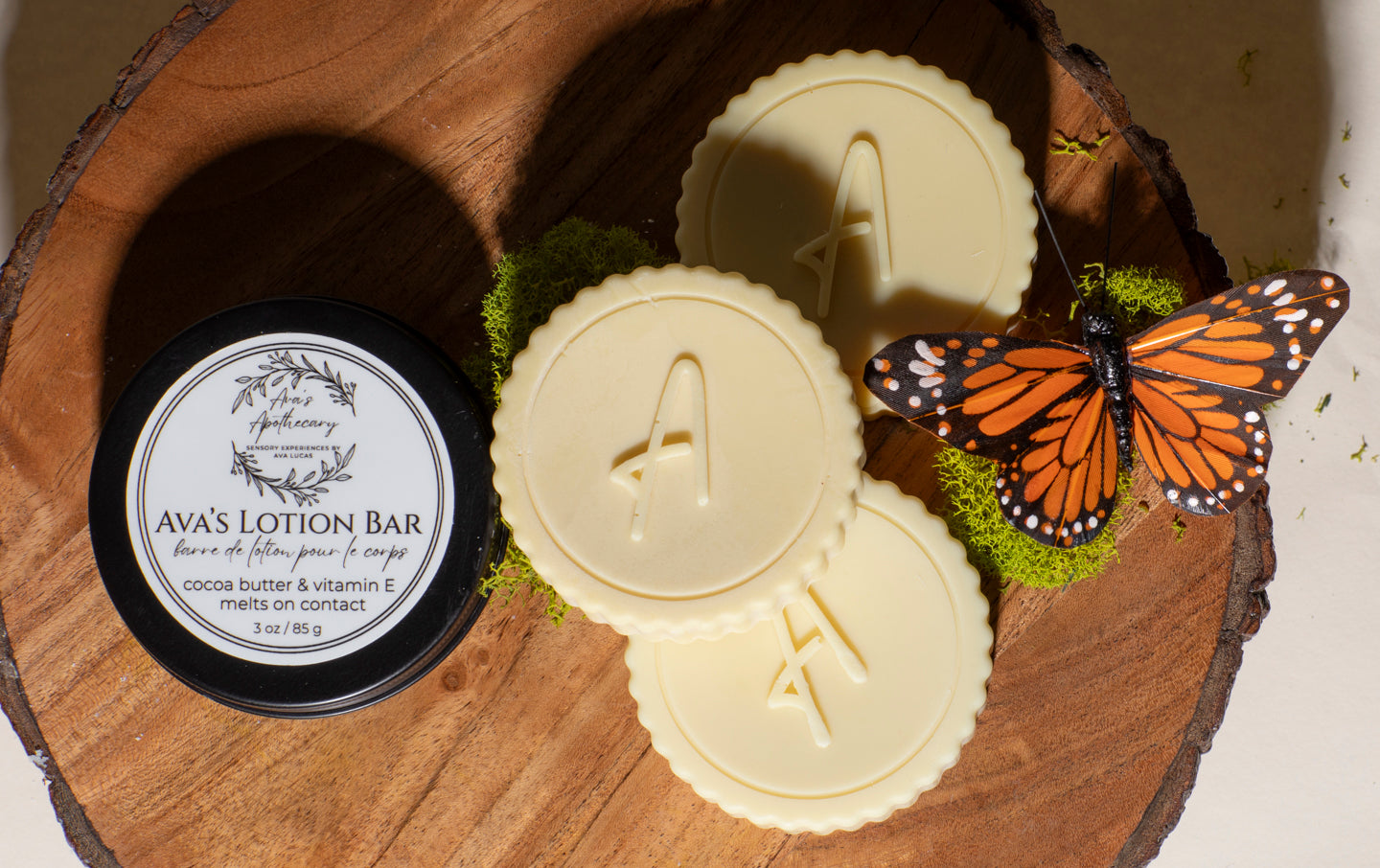 Ava's ORIGINAL LOTION BAR - Concentrated, Pure, Healing