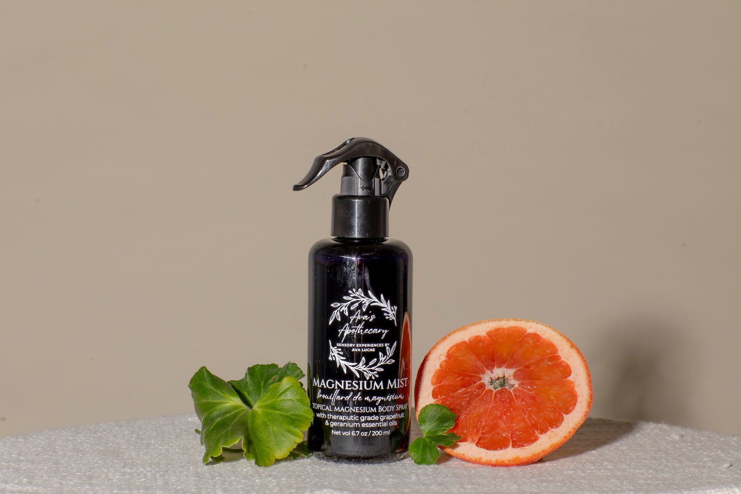 Ava's Apothecary MAGNESIUM MIST with Pink Grapefruit & Geranium