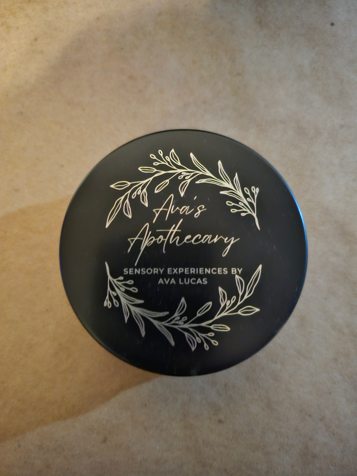 Ava's Apothecary ORIGINAL LOTION BAR with Reusable Engraved Canister-LIMITED EDITION