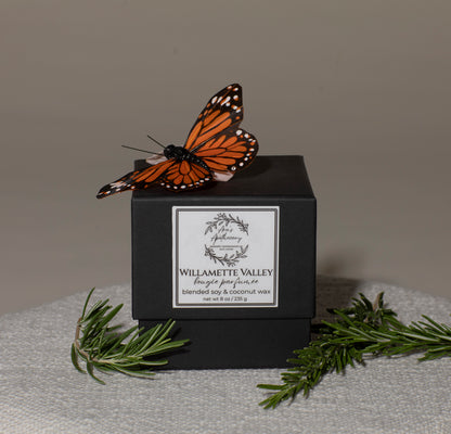 Ava's HOME: Natural Wax Candle - WILLAMETTE VALLEY