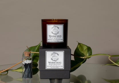Ava's Apothecary HOME: All Natural Wax Candle WARM HUG