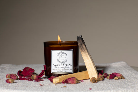 Ava's Apothecary HOME: All Natural Wax Candle AVA'S SANTAL