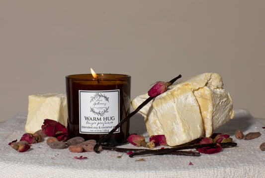 Ava's Apothecary HOME: All Natural Wax Candle WARM HUG