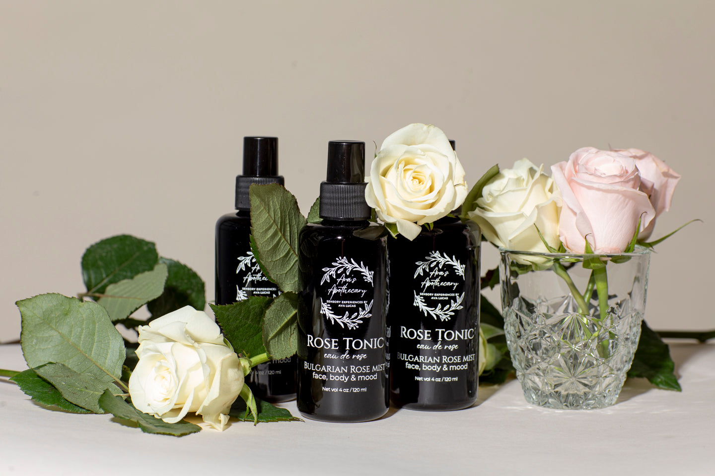 Ava's ROSE TONIC - For Face, Body & Mood
