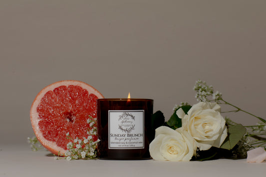 Ava's Apothecary HOME: All Natural Wax Candle- SUNDAY BRUNCH