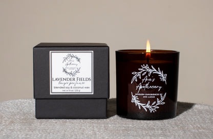 Ava's HOME: Natural Wax Candle - LAVENDER FIELDS