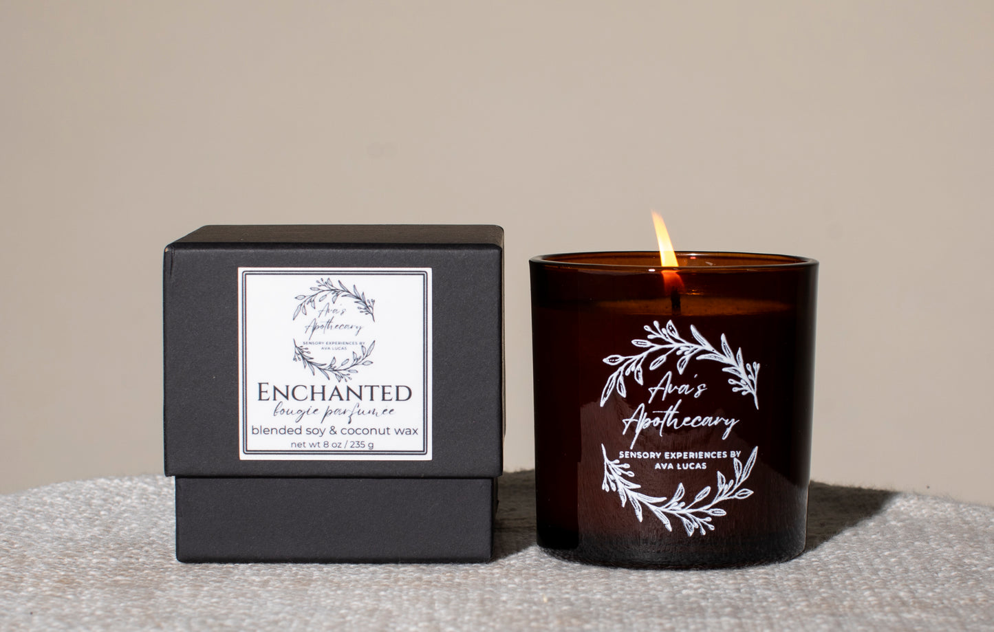 Ava's HOME: Natural Wax Candle - ENCHANTED