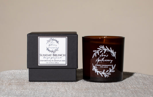 Ava's HOME: Natural Wax Candle - SUNDAY BRUNCH