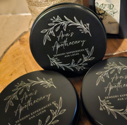 Ava's Apothecary ORIGINAL LOTION BAR with Reusable Engraved Canister-LIMITED EDITION